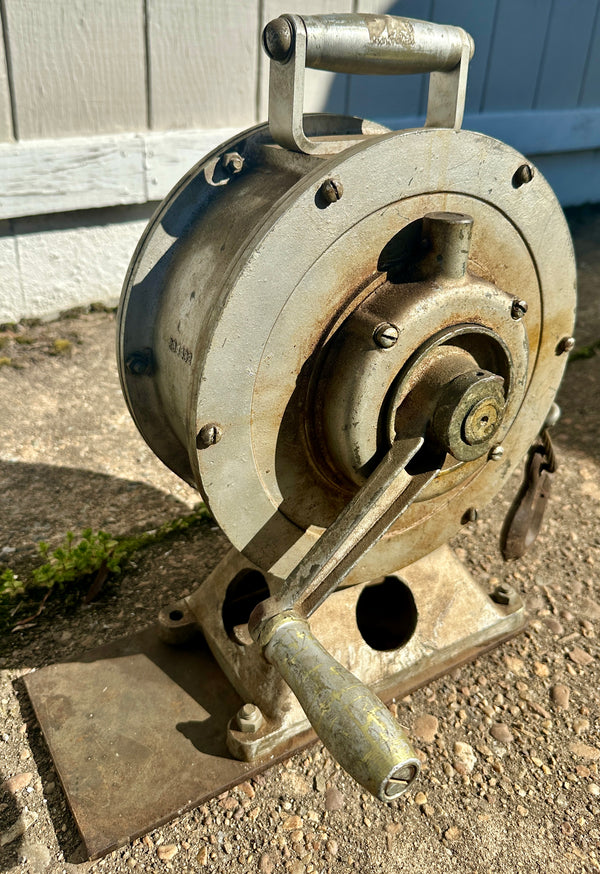 WWII 1/2 Ton U.S. Navy Portable Bomb Hoist Mark VI - GA20803