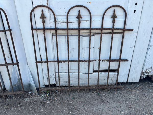 13 Feet of Wrought Iron Hairpin Fencing GA21241