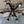Load image into Gallery viewer, Antique Art Nouveau Brass 6-Light Chandelier - 23" T x 21" W - GA21032
