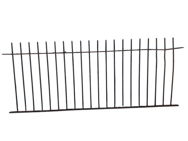 27 feet of antique iron fencing GA21090