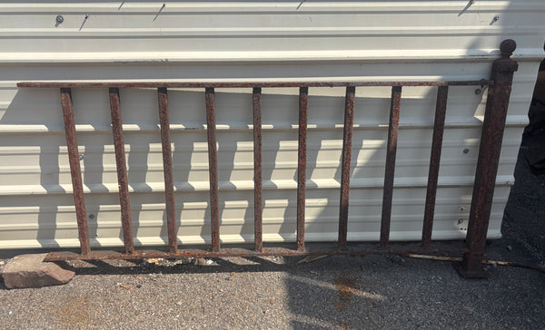 71 Feet of Wrought Iron Fence Panels GA21257