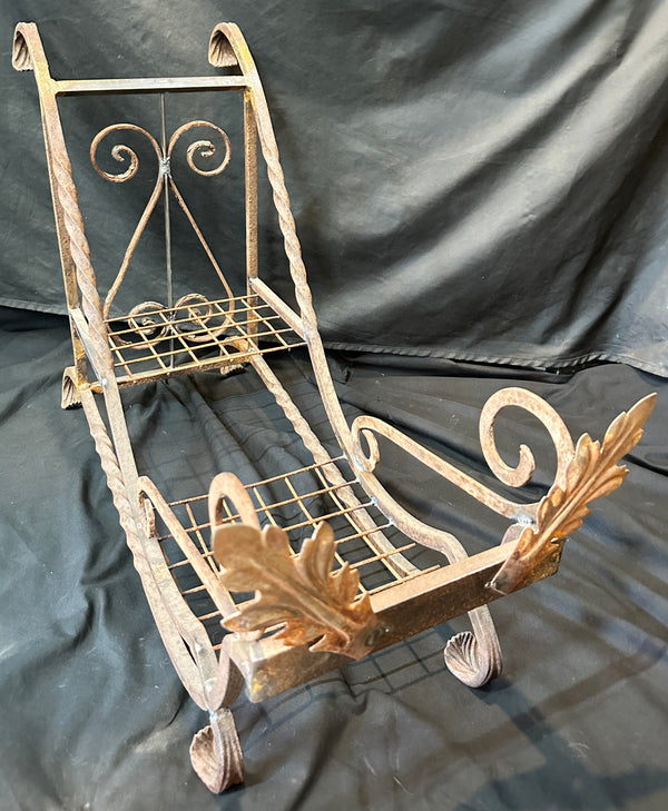 Custom Wrought Iron Decorative Holiday Sleigh GA20453