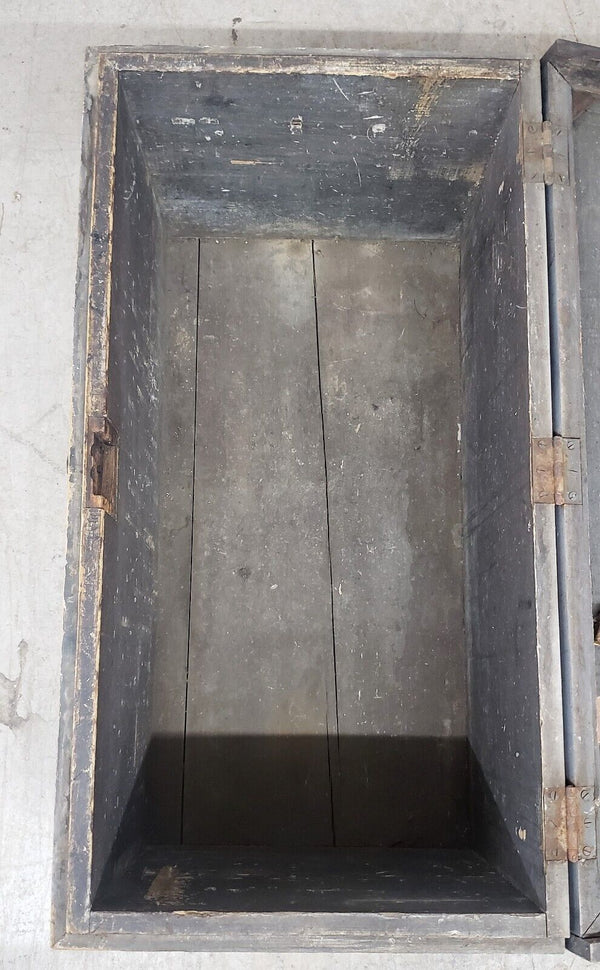 Civil War Era Heart Pine Storage Chest 39 1/2" x 19 3/4" x 22" GS00905