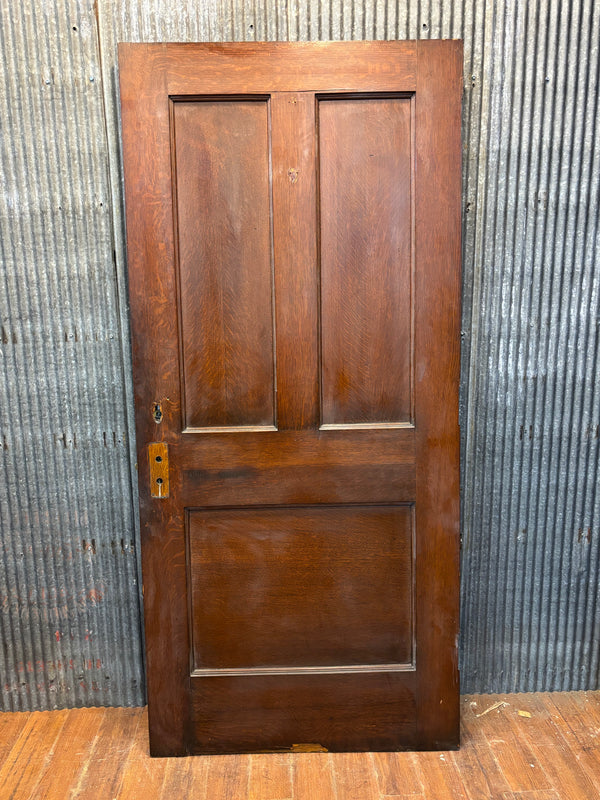 3-Panel Wood Door GA21451