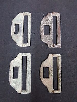 4 Reproduction Brass Civil War Belt Keepers for Belt Plates GS00810