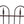 Load image into Gallery viewer, 44 Ft of Antique Wrought Iron Hairpin Fencing GA21055
