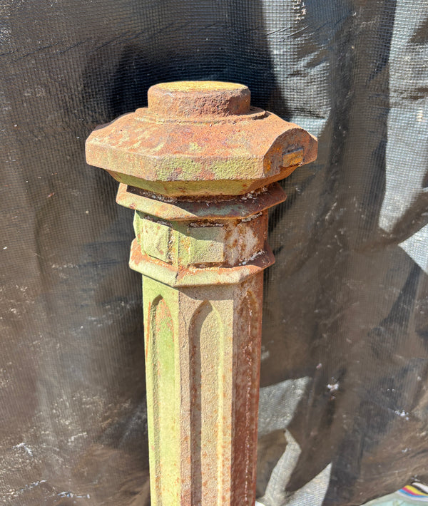 Pair of Cast Iron Newel Posts GA21638