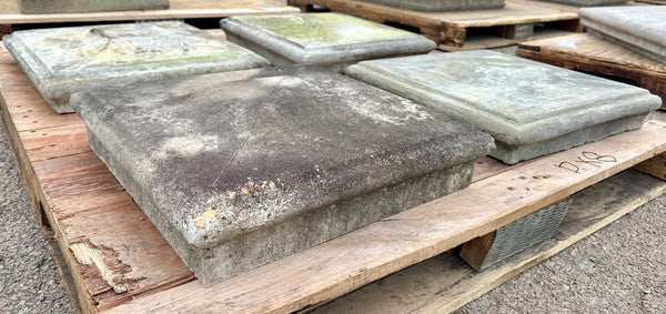 4 Pairs of Concrete Column Tops GA20485