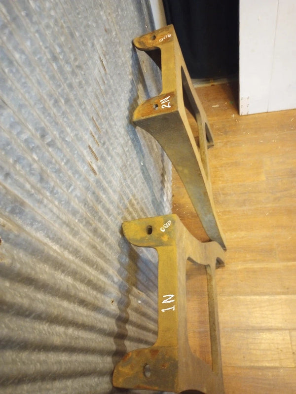 Pair of Cast Iron Machine Legs 30 1/2" T x 24" W GA-S075