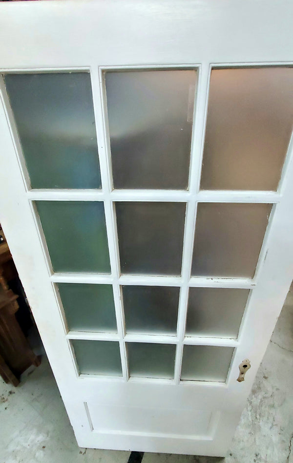 Frosted 12-lite, ¾ glass door *GAM0107