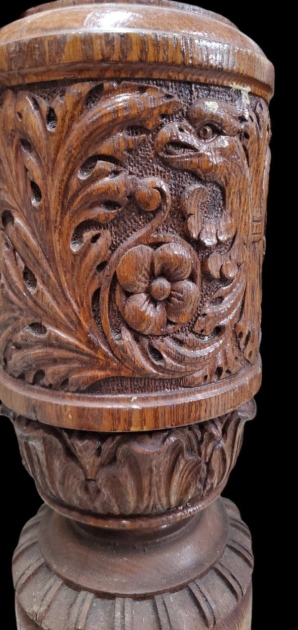 Carved Newel Post GAM0297