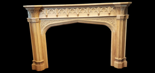 N.O.S Gothic Style Pearl Mantel  GAM0420