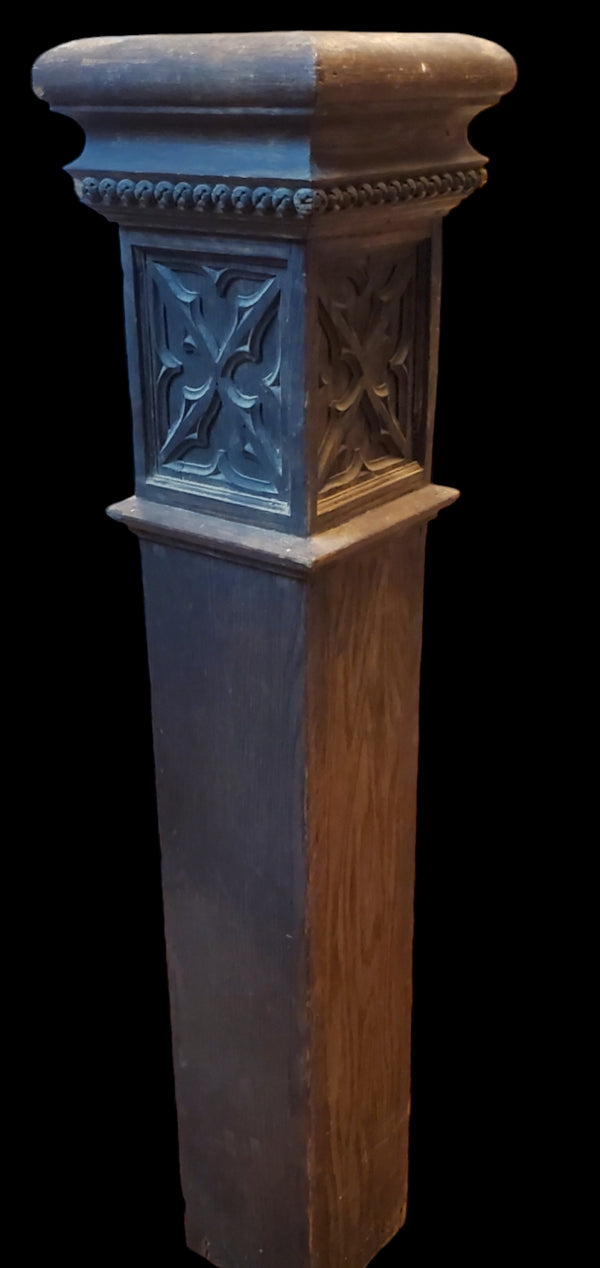 Quatrefoil Newel Post GAM0250