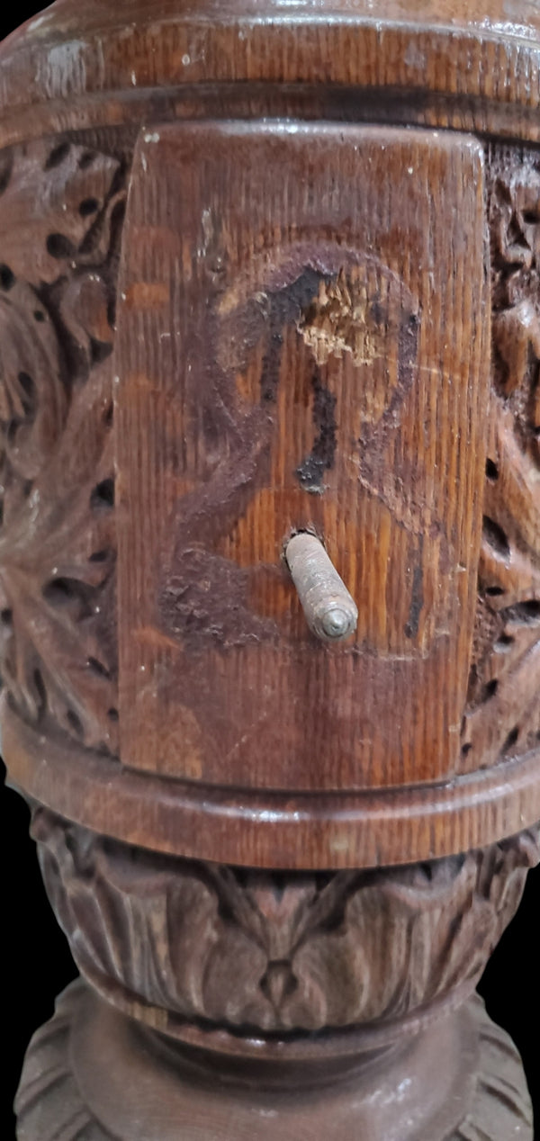 Carved Newel Post GAM0297