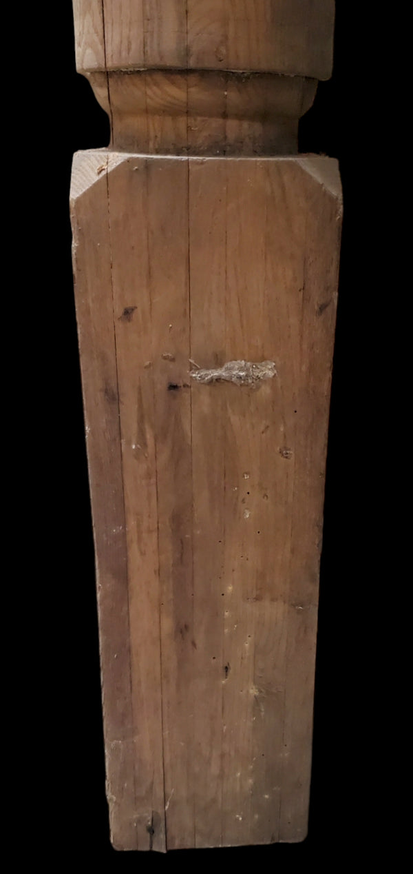 Solid Turned & Carved Oak Newel Post GAM0260