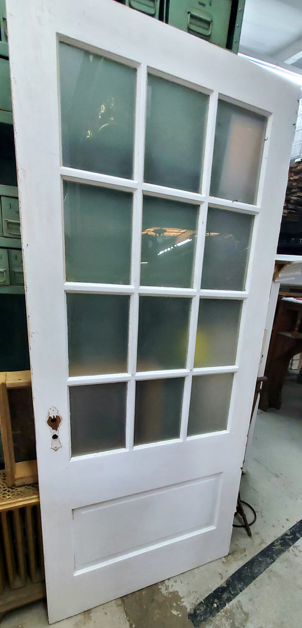 Frosted 12-lite, ¾ glass door *GAM0107