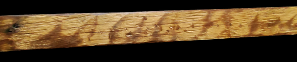 1780's handhewn/pitt sawn white oak beam *GAM0109