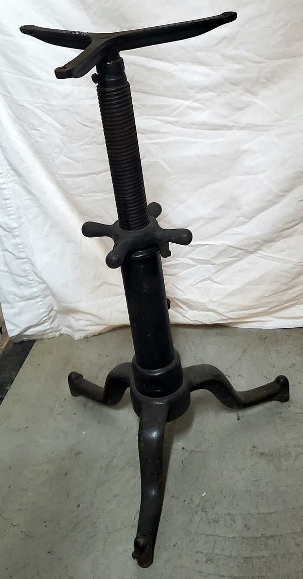 1920's Industrial Adjustable Table Base GAM0097