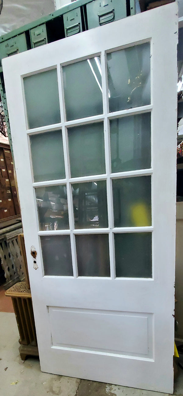 Frosted 12-lite, ¾ glass door *GAM0107