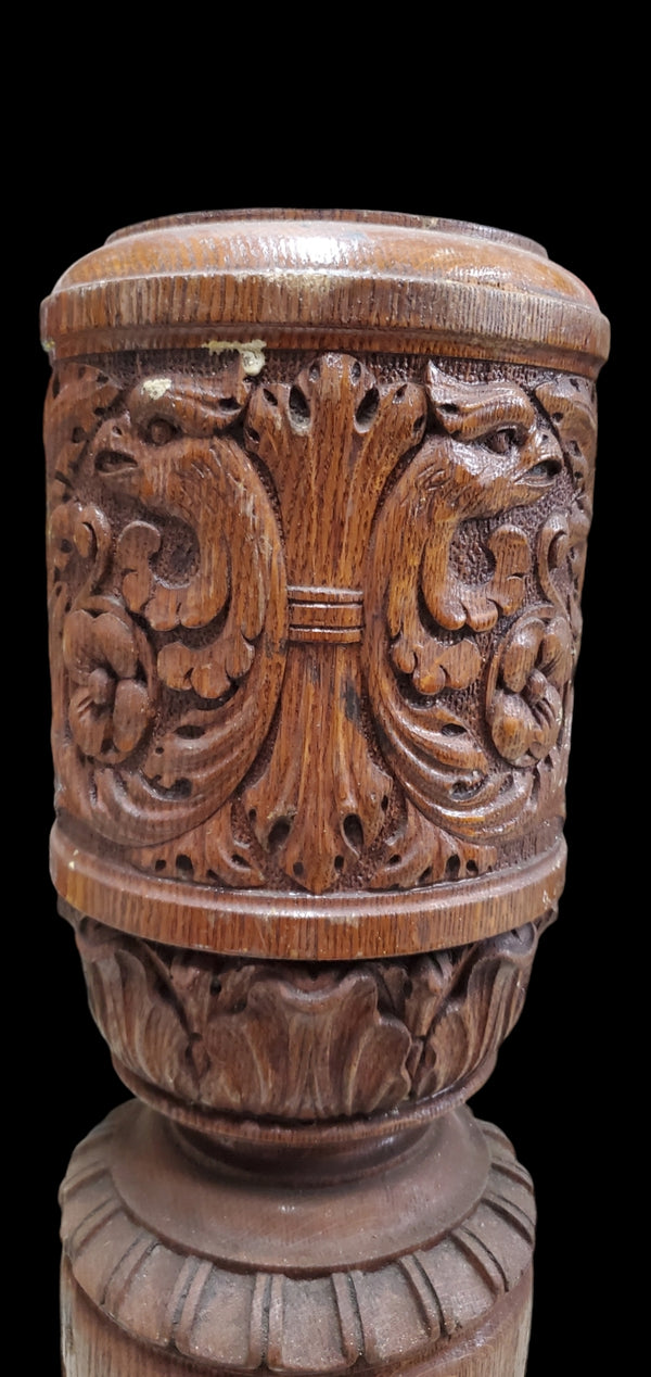 Carved Newel Post GAM0297