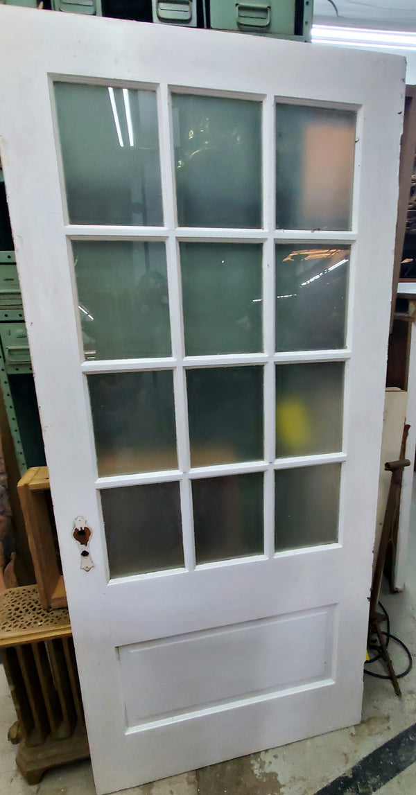 Frosted 12-lite, ¾ glass door *GAM0107