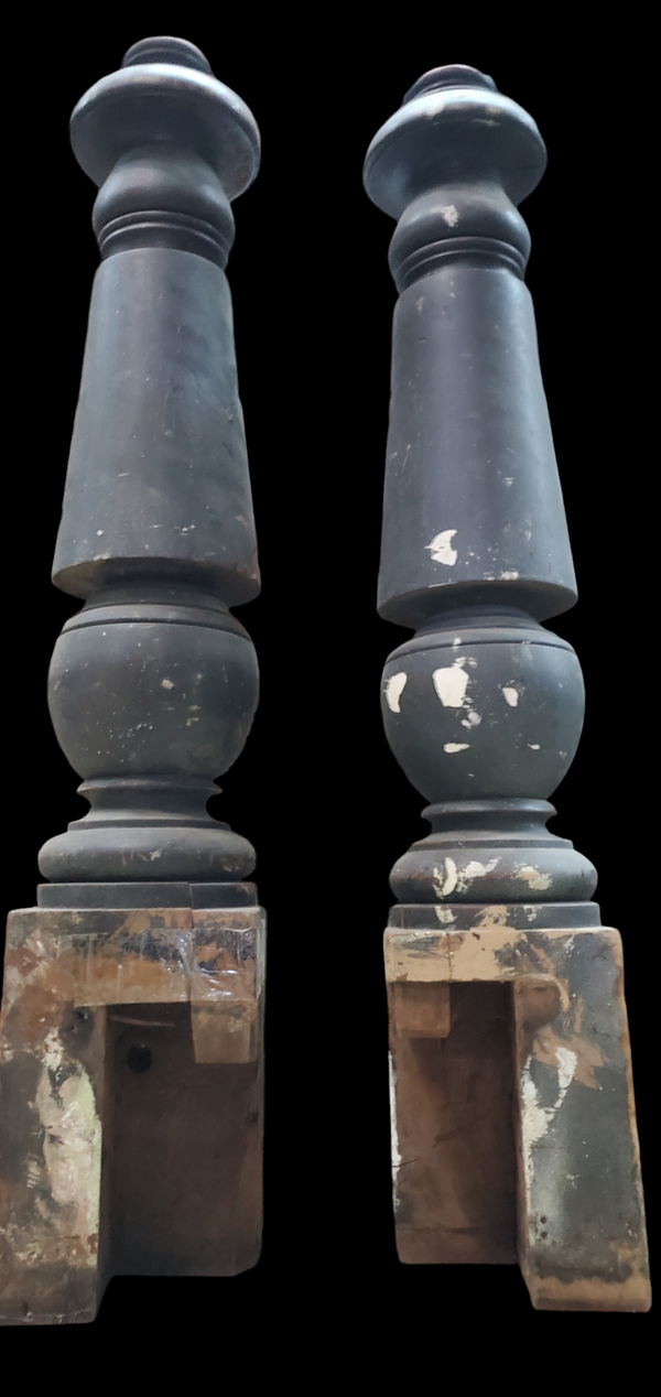 Pair of Newel Posts *GAM0202