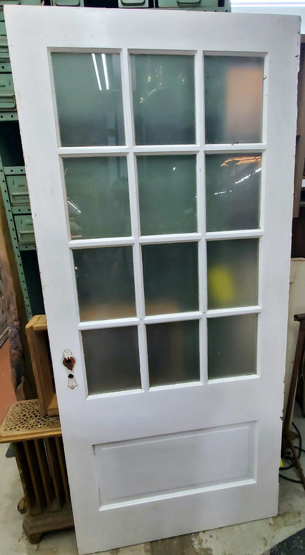 Frosted 12-lite, ¾ glass door *GAM0107