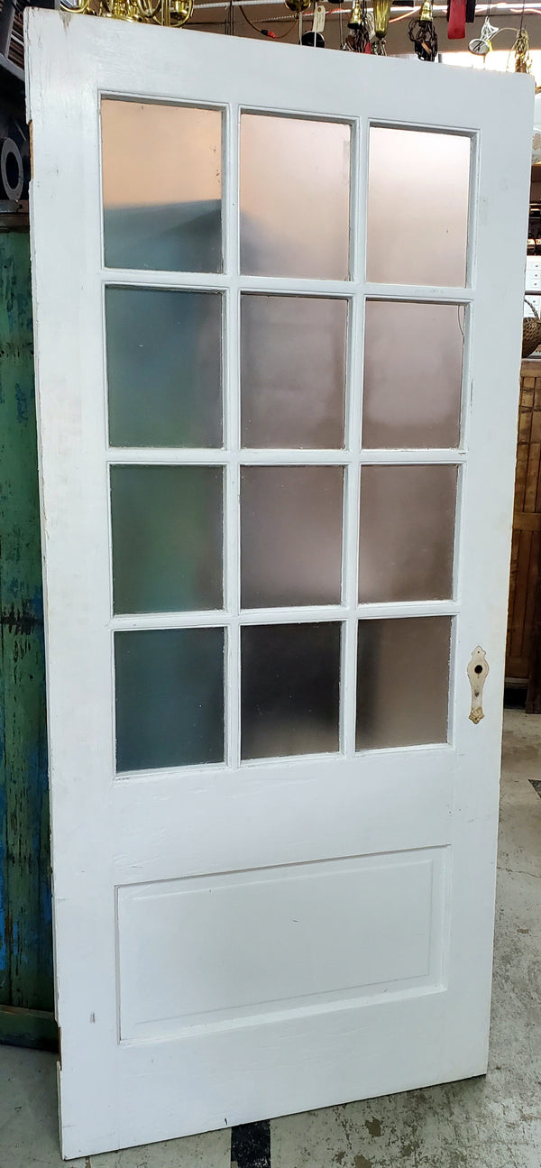 Frosted 12-lite, ¾ glass door *GAM0107