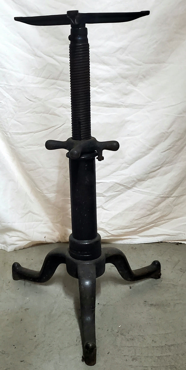 1920's Industrial Adjustable Table Base GAM0097