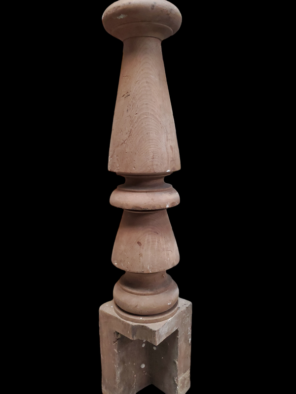 Walnut Newel Post GAM0217