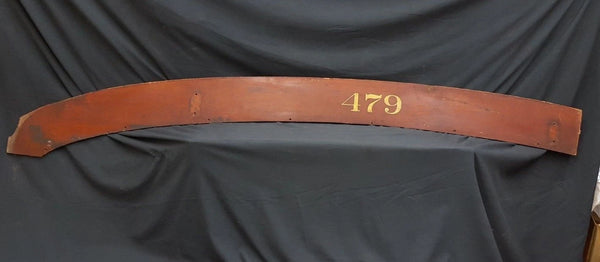 Vintage 1940's Street Car Trolley Car Vehicle Signage #479 Of Richmond Virginia GA20182