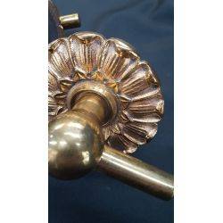 Set of 4 Ornate Heavy Duty Art Nouveau Brass & Bronze Door Pulls #GA1090