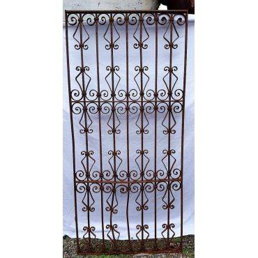 Tall Wrought Iron Gate Fence Panel #GA116