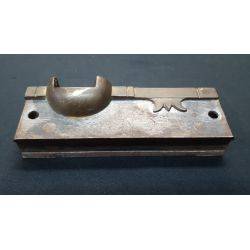 Iron & Brass Carpenter Rim Lock Keeper For Left Side #GA1078