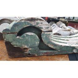 Pair of Very Large Carved Wooden Corbels #GA1124