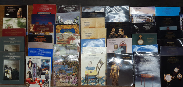 Lot of 48 Sotheby's Auction Catalogs 1987-1994 #sotheby's