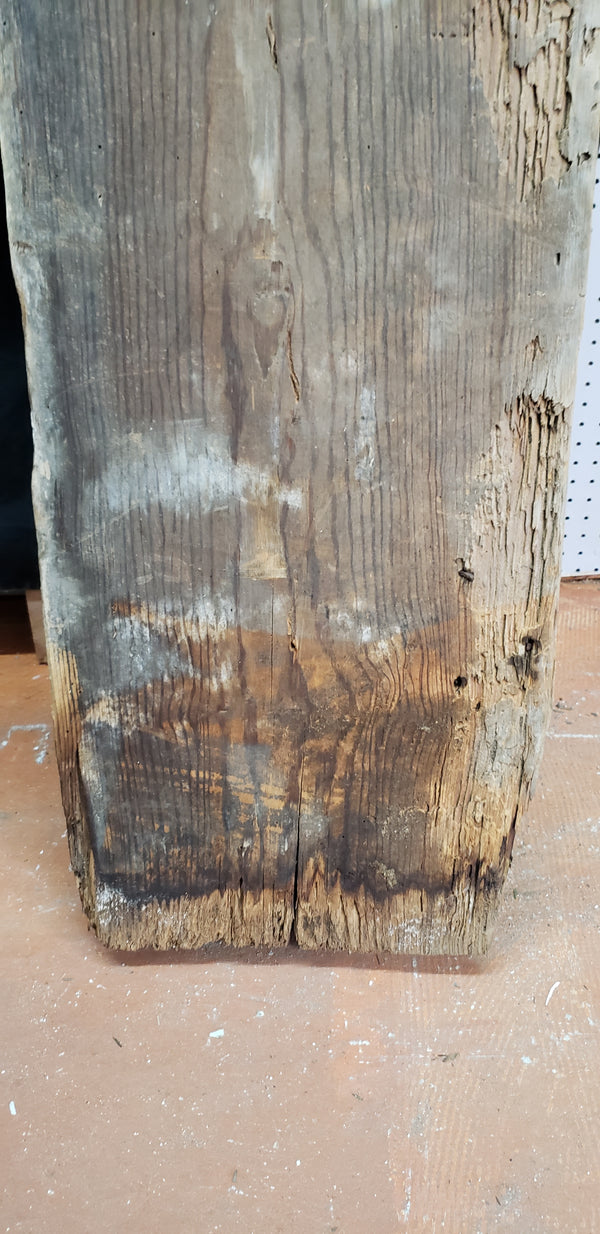 Antique Heart Pine Fireplace Mantel #GA9029