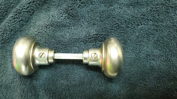 Steel Art deco knob set #GA-M06