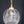 Load image into Gallery viewer, Round Ornate Clear Etched Glass Pendant Light with Chain &amp; Ceiling Cap #GA9059
