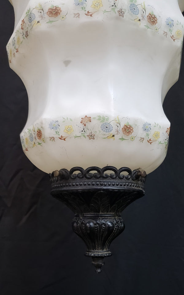 Ornate Victorian Honeycomb Pendant Light with Chain #GA9103