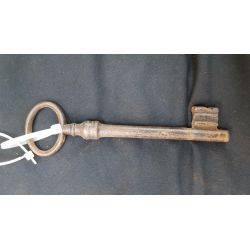 Primitive Iron Rim Lock Back Plate Key & Door Pull #GA4179
