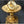 Load image into Gallery viewer, Antique Art Deco Stunning Brass &amp; Round Ballroom Prism Design Chandelier #GA4348
