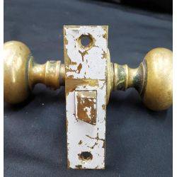 Small Mortice Lock Set with Knobs & Rosettes #GA4141