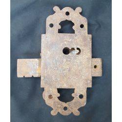 Cast Iron Primitive Decorative Lock #GA4163