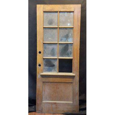 Tall 3/4 Glass & Wood Door #GA843