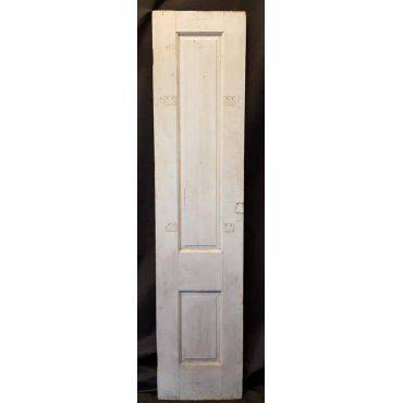 Narrow Solid Wood Two Panel Door #GA834