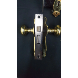 9 Antique Solid Brass Whole House Mortise Lock Sets #GA1003