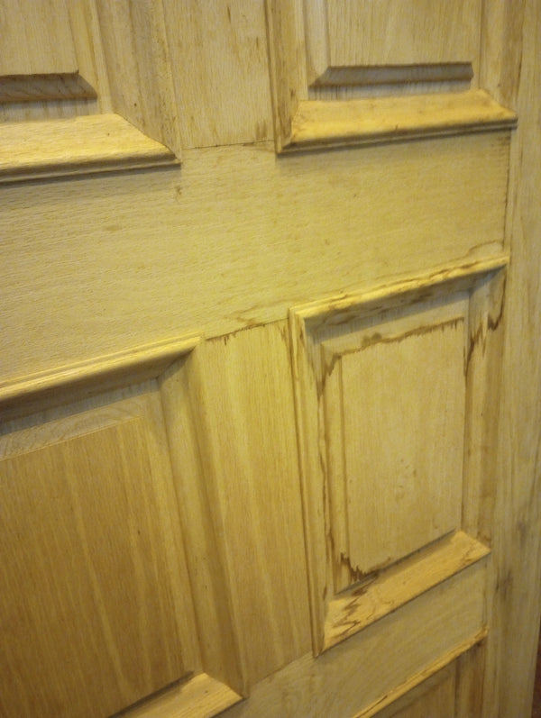 Solid Wood Eight Raised Panel Exterior Door 32 1/4" x 80"