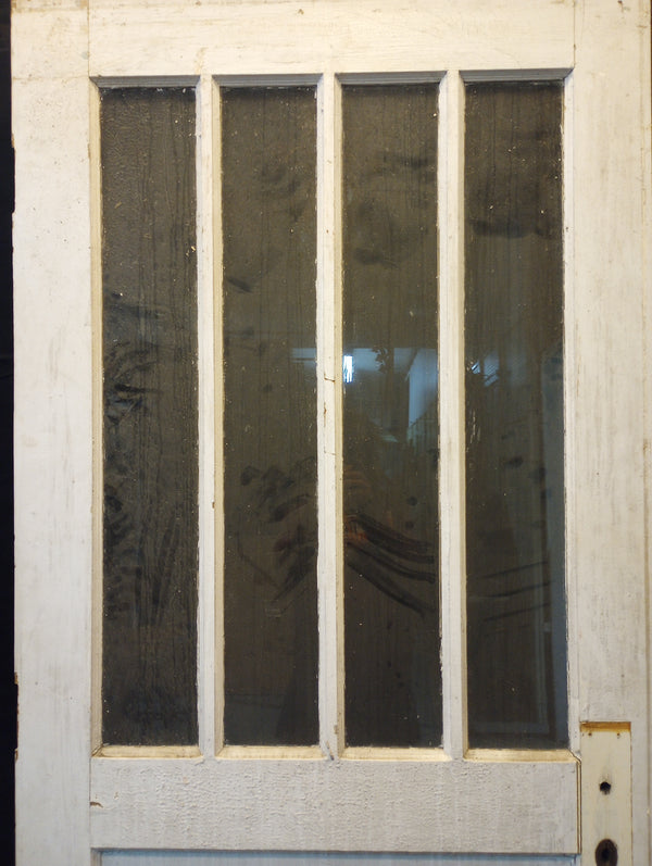 Half Vertical Glass & Raised Panel Interior Door 33 3/4" x 80 1/2" #GA-S048
