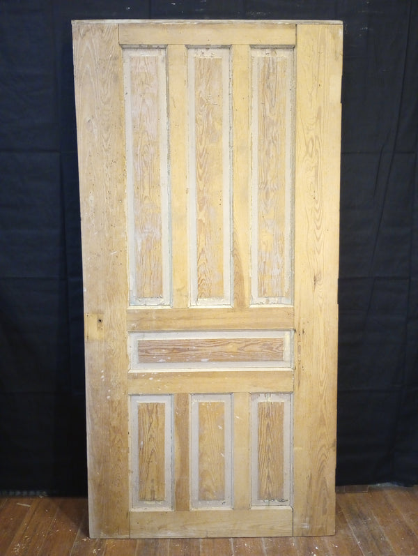 Seven Raised Horizontal & Vertical Panel Interior Door 39 5/8" 79 3/4" #GA-S059